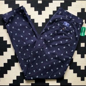 Penfield formal dress pants straight leg patterned